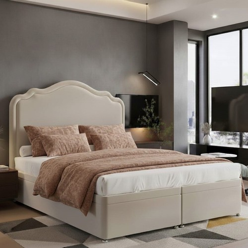 Arched plush velvet - velvet, divan