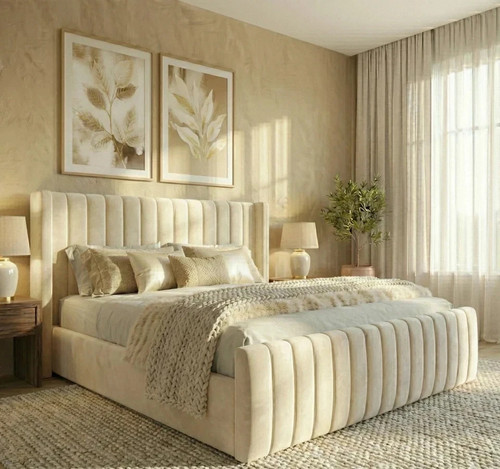 Ottoman bed upholstered - ottoman,