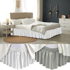 Elasticated Bed Skirt Ruffled