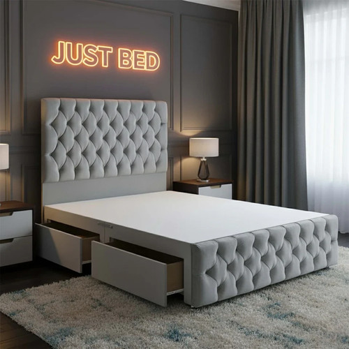 Oliver chesterfield divan bed - divan,