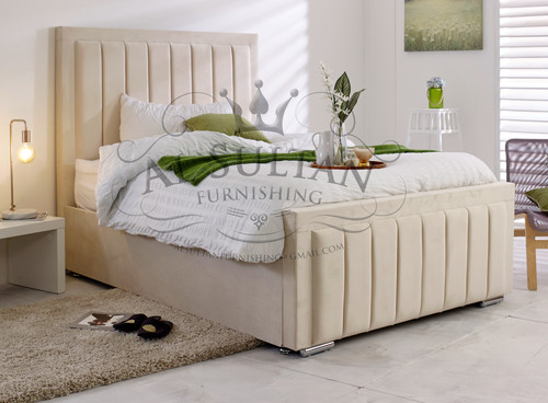 Ottoman divan bed timber wood - timber,