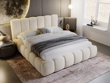 Cream Bubble-Padded Luxury