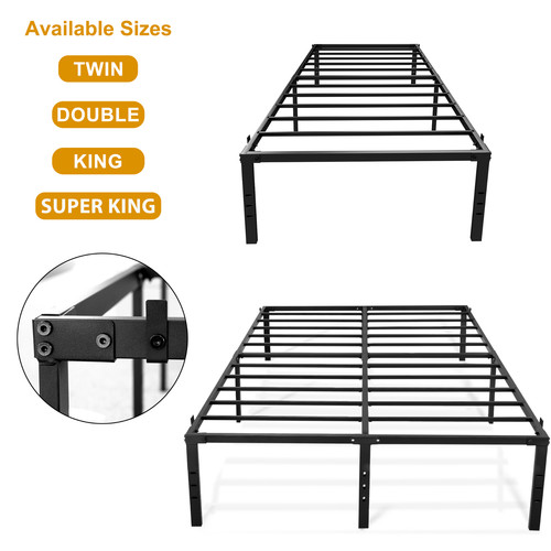 Twin double king metal beds - twin/double/king,