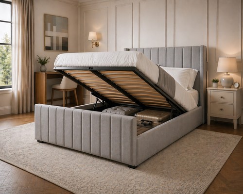 New ottoman panel wing plush - wing,