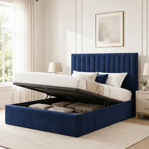 Low profile ottoman - ottoman, storage