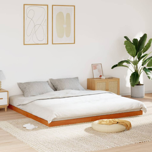Floor bed frame brown - floor,